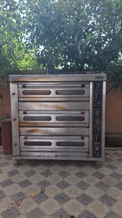 Печь на газе, 9противень