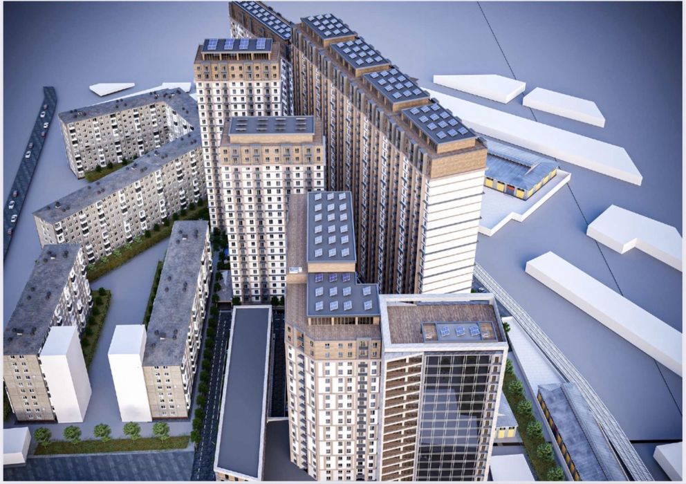 Новостройка в центре города — готовый ремонт при получении ключей