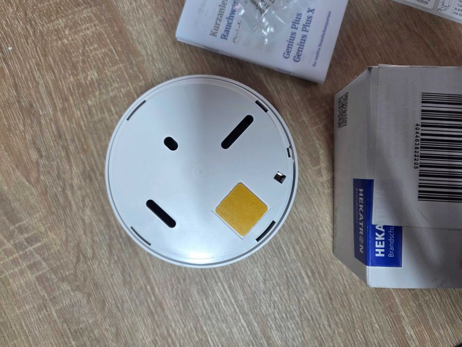 Detector de fum Hekatron Genius Plus, alb, 104x48mm, IP 40, 85 dB