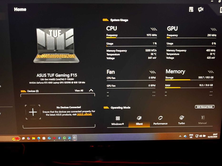 Laptop Gaming TUF F15