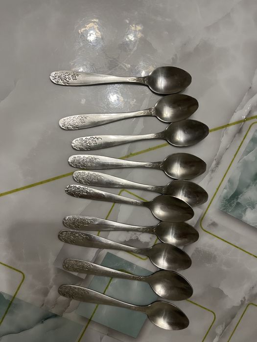 Ложки чайные 10 одинаковых