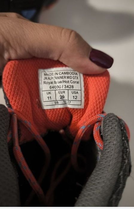 Ghete Salewa Jr Alp Trainer Mid Gtx- 29