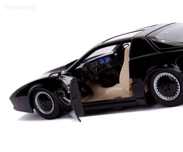 Метална количка Knight Rider K.I.T.T. – 1982 Pontiac Trans AM Jada