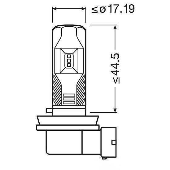 Автомобилни LED крушки Osram  H8/H11/H16