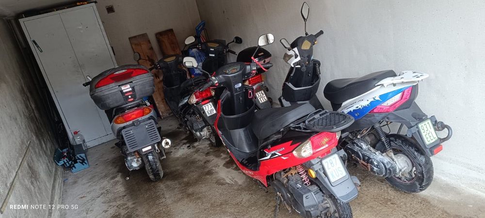 Motor scutere 49 CV și 125cc