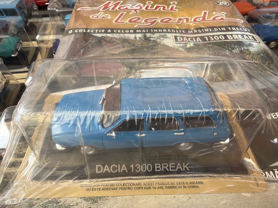 Dacia 1300 break macheta auto scara 1:43 Deagostini Masini de Legenda