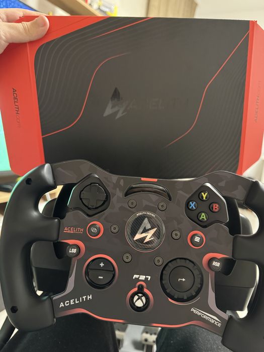 NOU - Volan F1 Add on Acelith pt Logitech G923 Xbox HIGH QUALITY