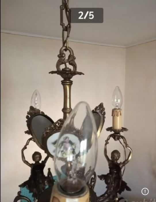 Candelabru din bronz
