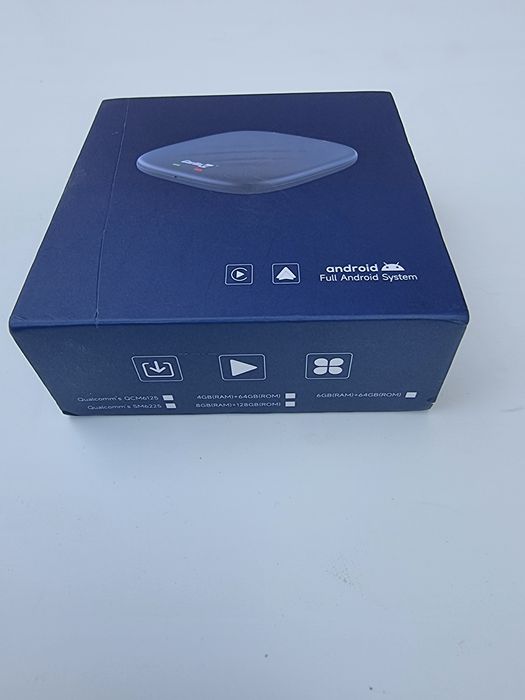Adaptor Carplay/Android auto wireless multimedia box,Carlinkit Cpc200-Tbox Plus Android 13, 8+128GB
