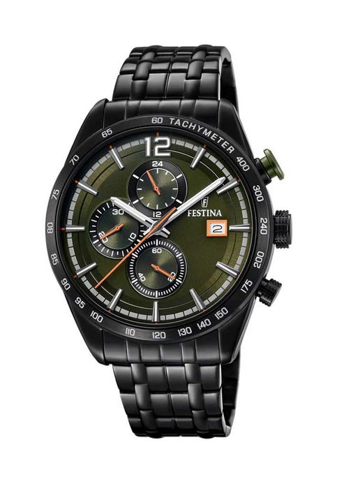 Ceas Festina F20344 Tachymeter Cronograf Negru pentru Bărbați |