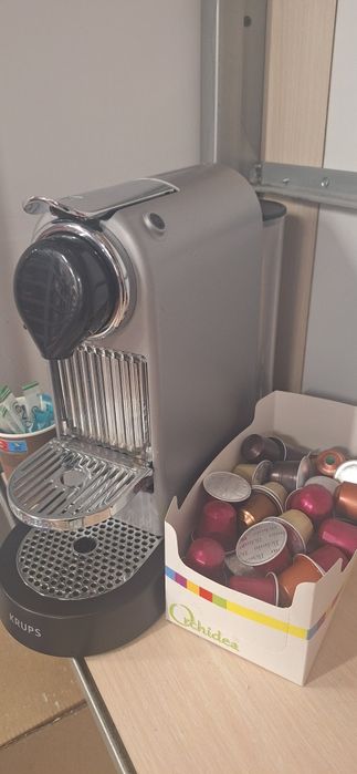 Еспресо машина Nespresso by Krups CitiZ, 19 бара, 1260W, 1 л, Сребрист