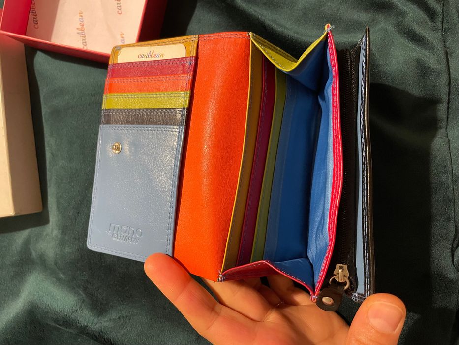 Портмоне естествена кожа