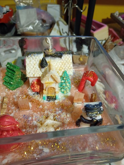 Cadou Craciun Magic Cu miros de măr și scorțișoară