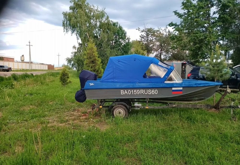 Продаётся катер Казанка 5м3 с мотором Suzuki 40