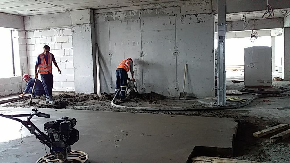 Стяжка киламиз пол сухой