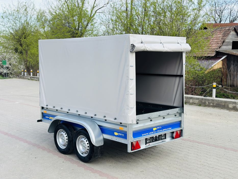 Remorca 2 axe 750 kg ,Noua ,Categoria B