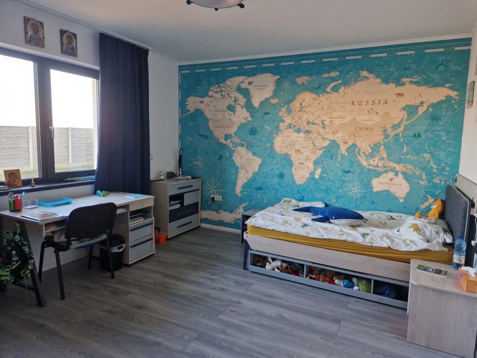 Vand casa cu 5 camere si 3 bai in Sacalaz la 6 km de Iulius Mall