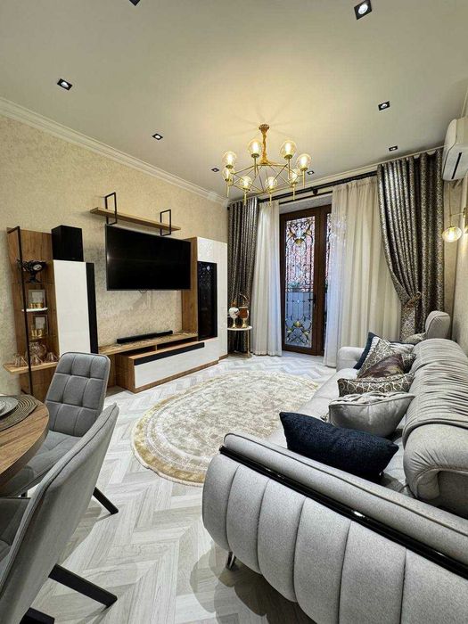 Квартира с мебелью в ЖК Кушбеги, Golden House — срочно