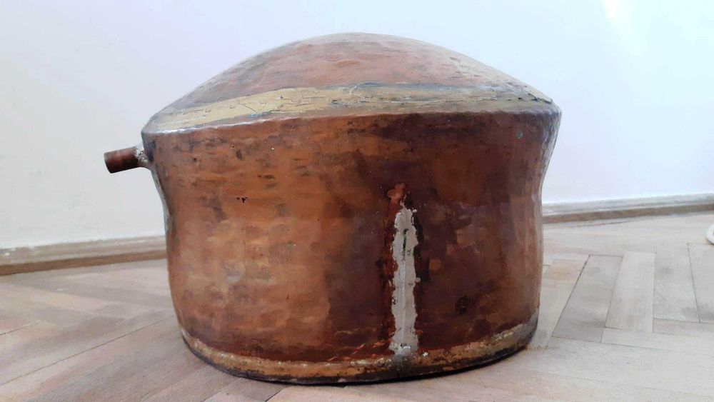 capac de cupru cazan