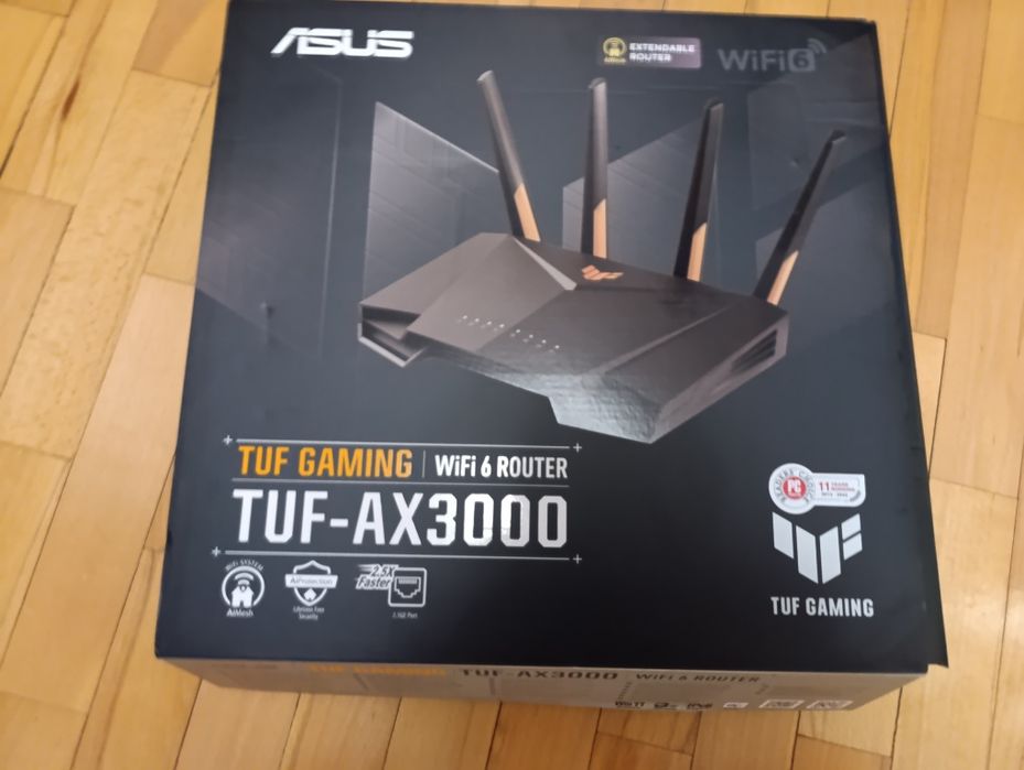 router tuf ax3000 wifi 6 pt gaming