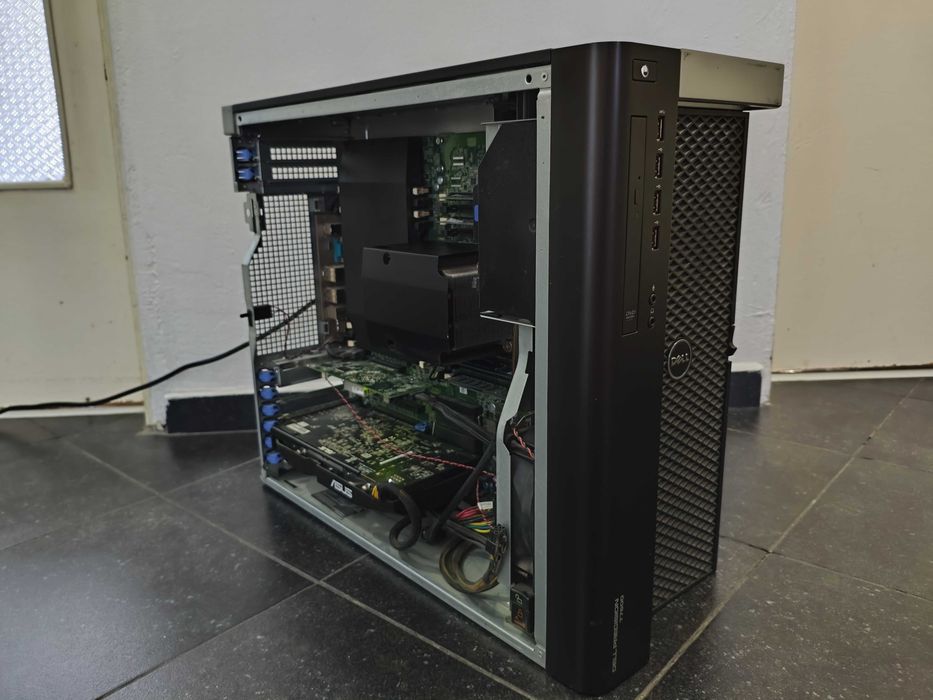 DELL Precision T7600 с Xeon E5-2667/ 16GB DDR3 ECC/ RX 580 4GB/ 1300W