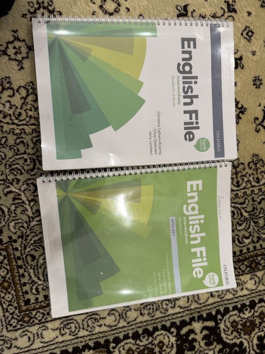 Intermediate/Pre intermediate  student book/work book