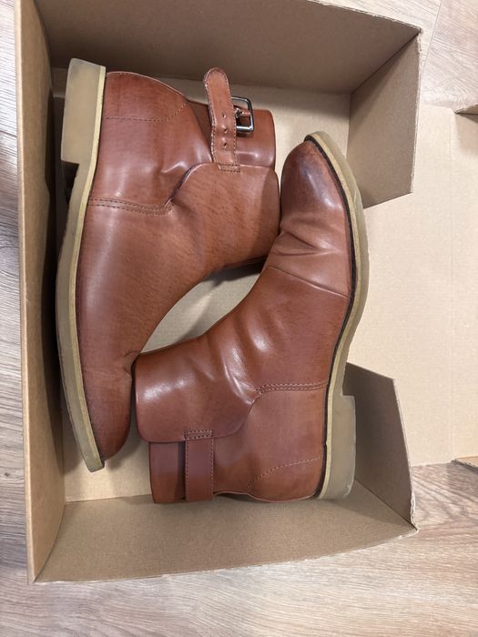 pantofi maro cu inchidere cu catarama