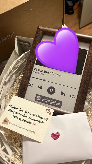 Love basket, cadou personalizat