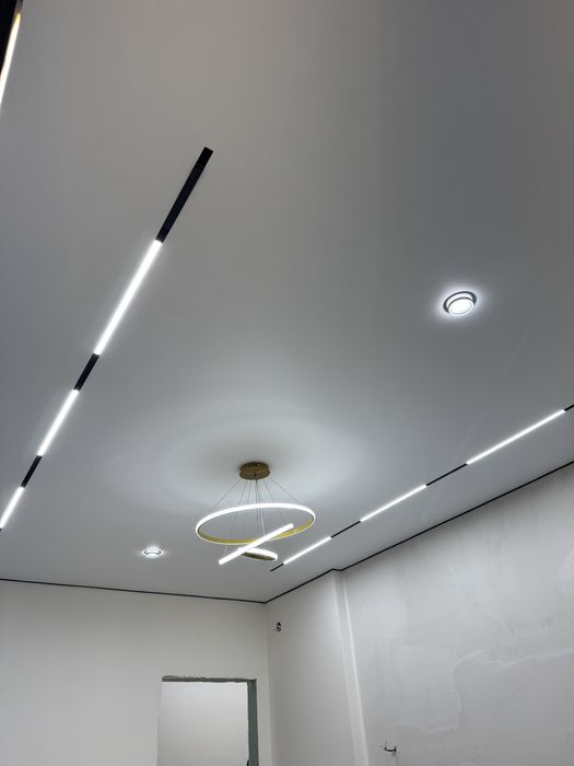 Натяжные потолки с современным дизайном