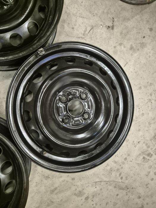 Jante otel 4x100 R15 Toyota Yaris stare foarte buna