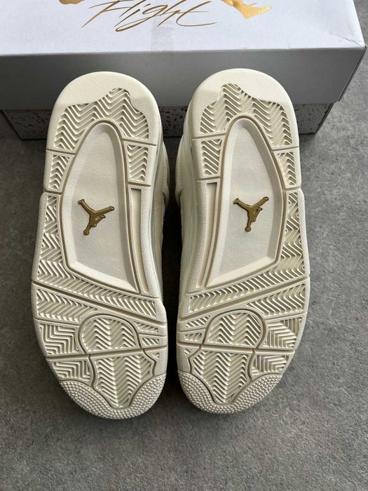 #EDITIE LIMITATĂ# Nike Air Jordan 4 Metalic Gold - Verificare Colet