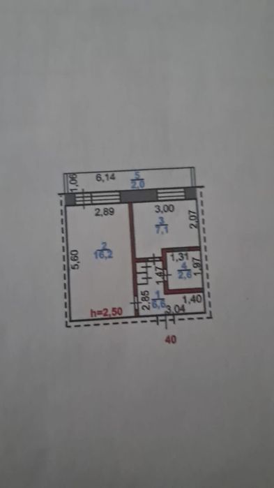 Улучшеная  на 2 этаже