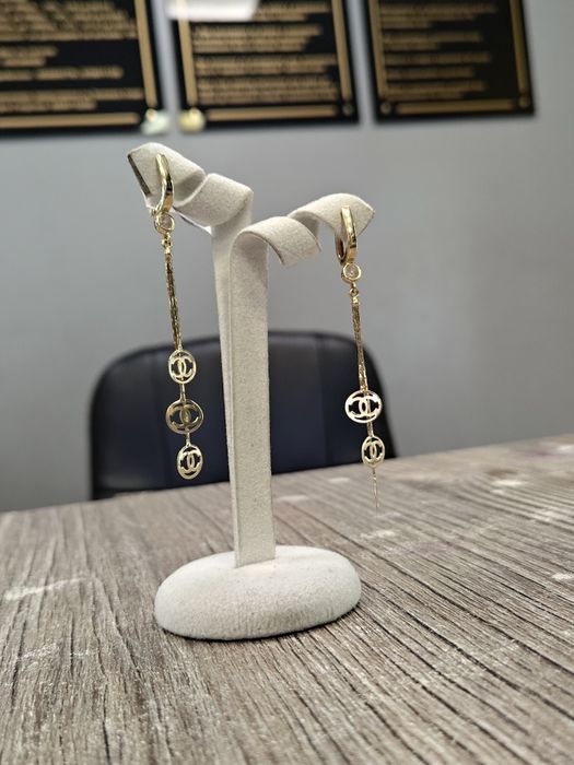 Златни Обеци 3.58гр / 14К