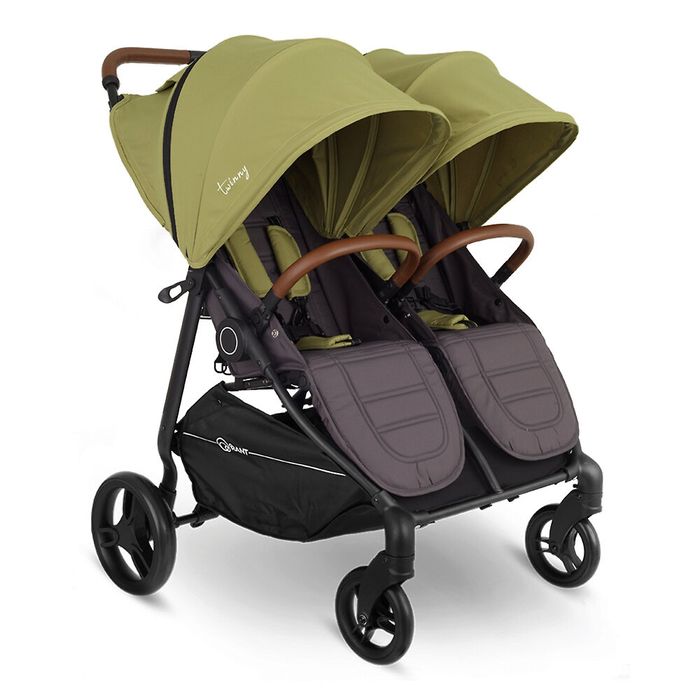 Коляска для двойни, погодок Twinny