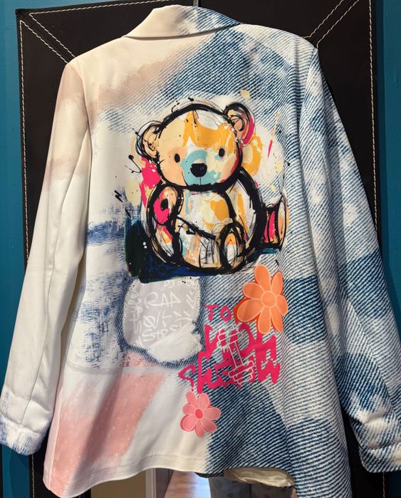 Дамско сако с мече