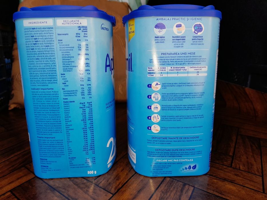 Lapte praf Aptamil 2 ,Adidași nr 40