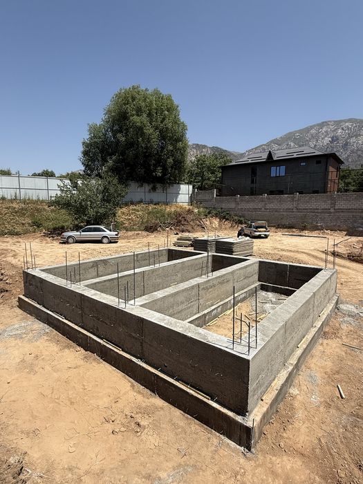 Фундамент шымкент/Заливаем Фундамент