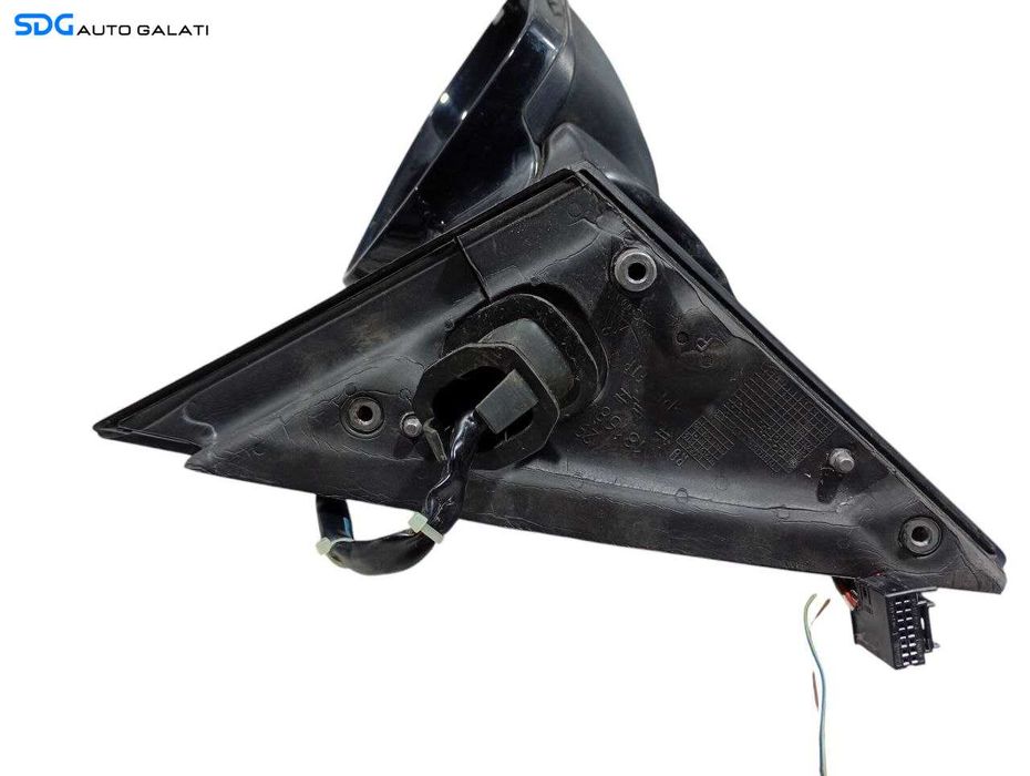 Oglinda Dreapta Electrica Rabatare Electrica Audi A4 B8 Berlina Sedan 2008 - 2012 Culoare Negru Cod 021053 [LR0893]