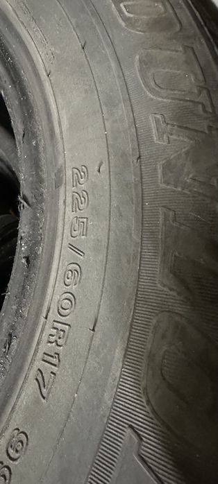 Шины 225/60/17 б/у