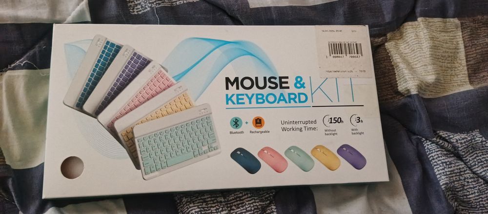 Клавиатура для телефона и планшета блитуз