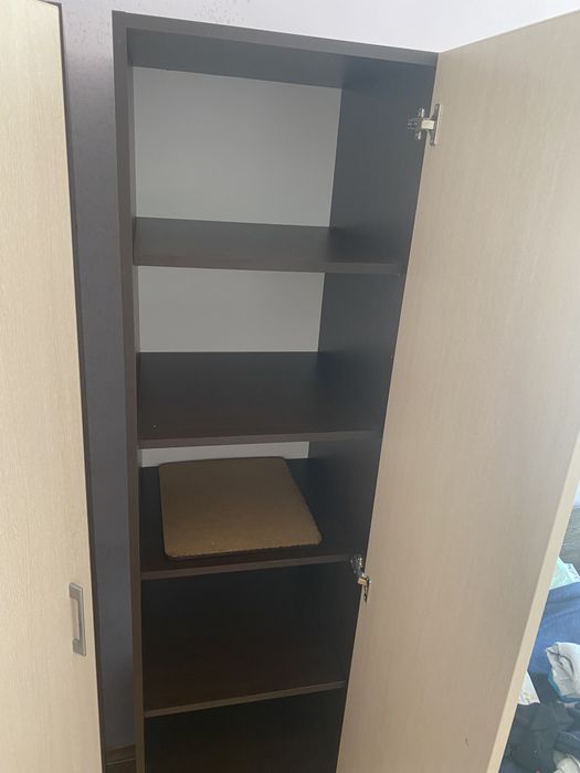 Ъглов гардероб 135/50/208