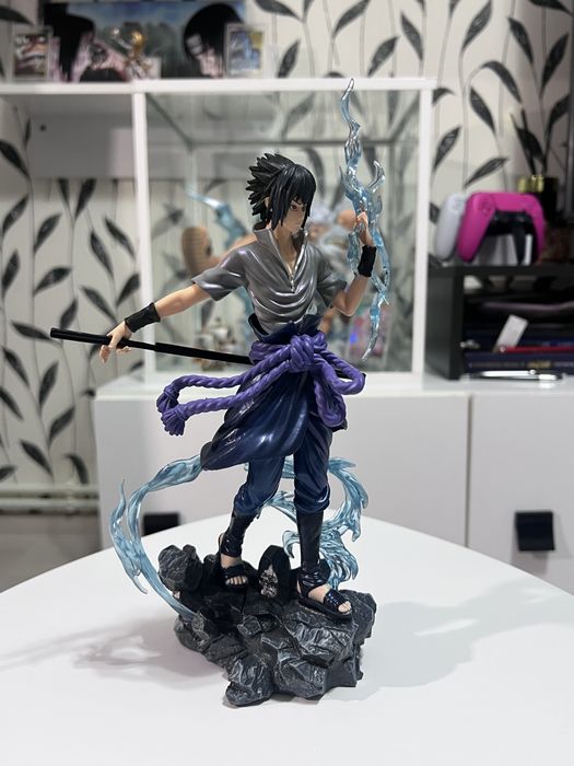 23cm Sasuke Uchiha Rinnegan Mode Figurină Anime de Colecție