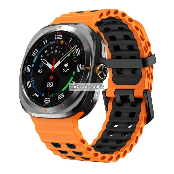 Samsung Galaxy Watch Ultra 47 mm 2025 / 2024 / MARINE Силиконова каишка