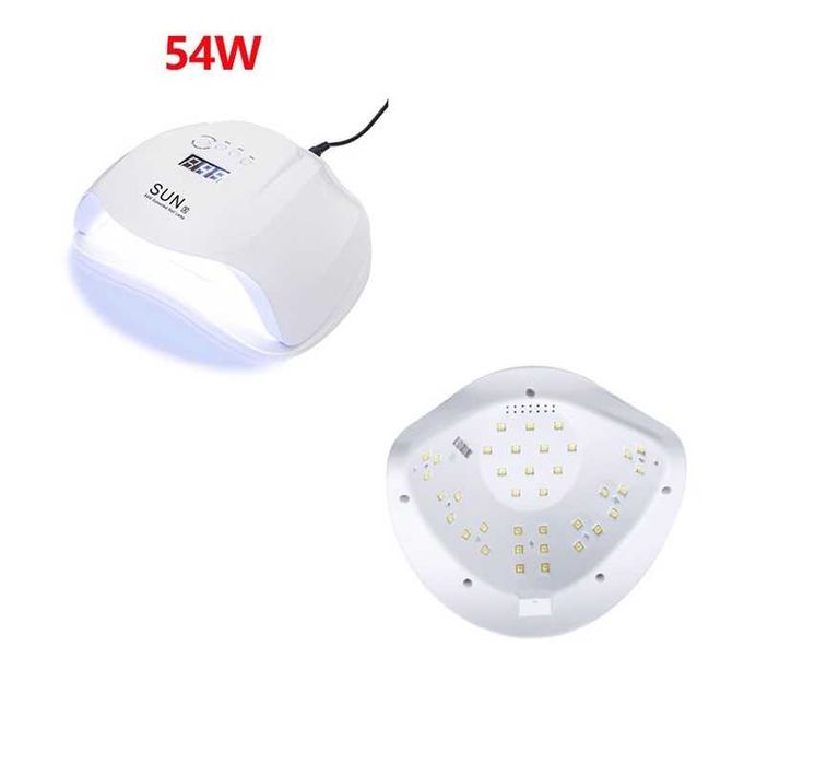 54 W SUN UV LED лампа-печка за изпичане на маникюр-гел лак