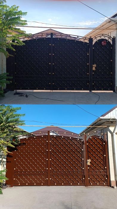 Покраска ворот, забор и любые сложности