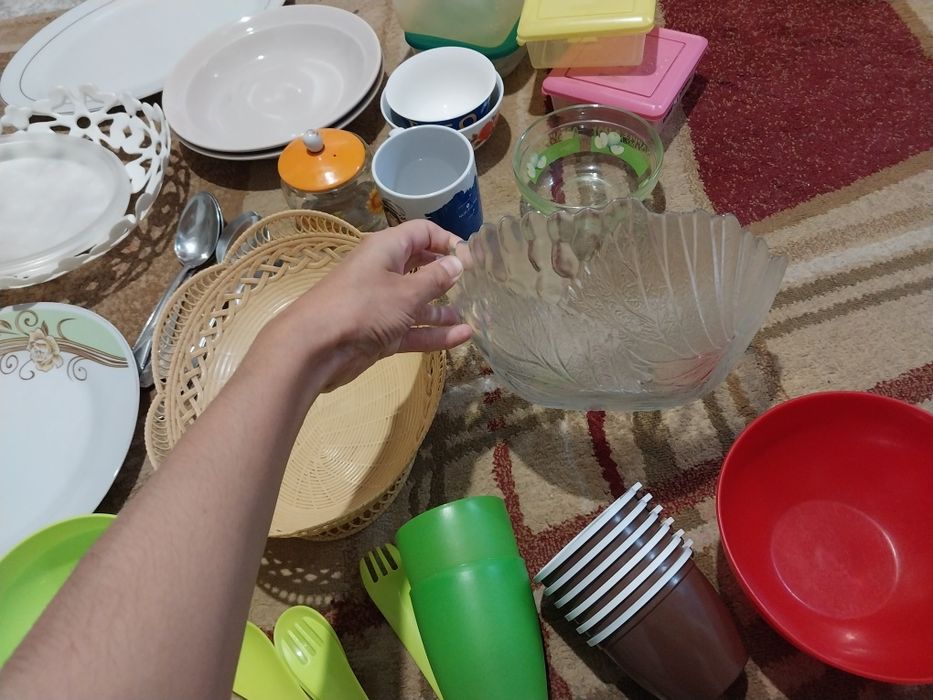 Посуда для съёмной квартиры!