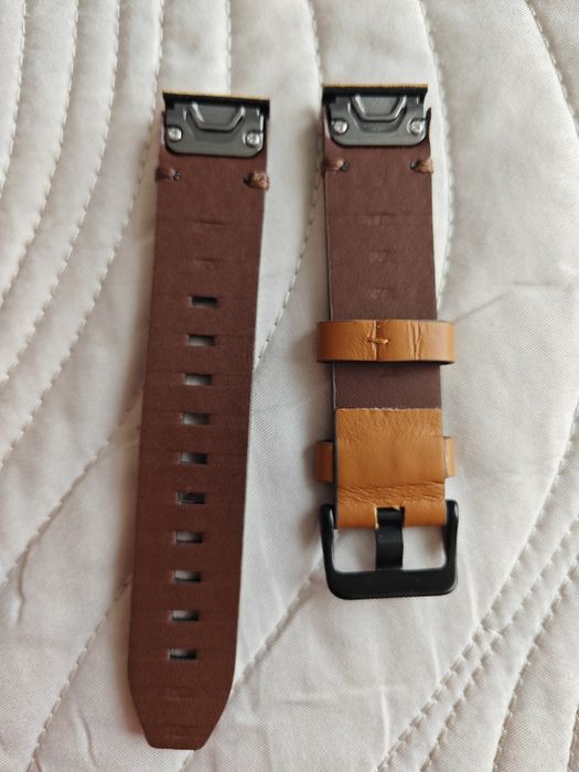 Кожаный ремешок для Garmin 20 мм