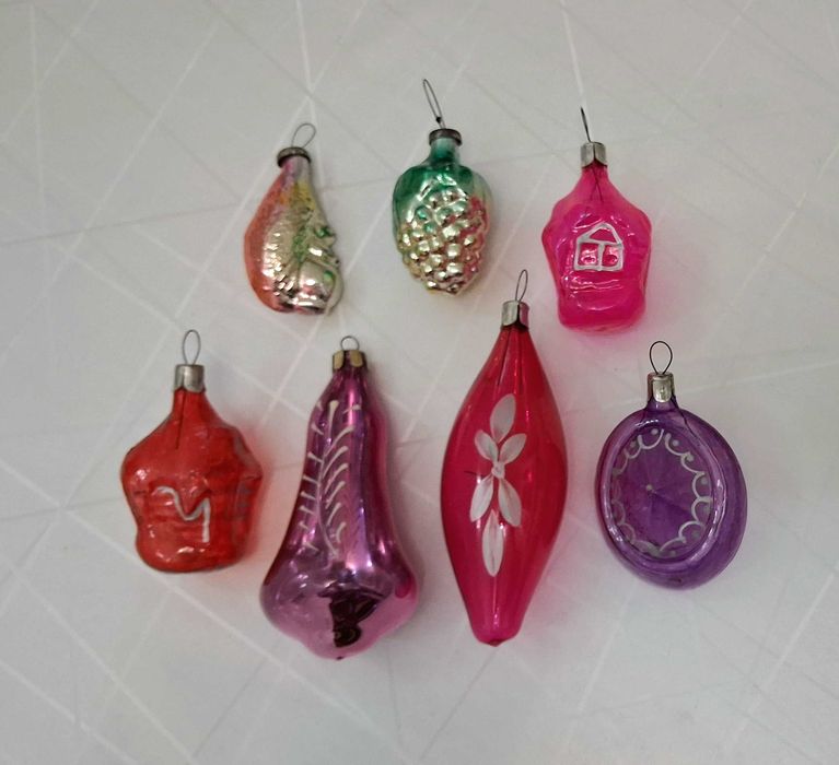 Ёлочные игрушки СССР.