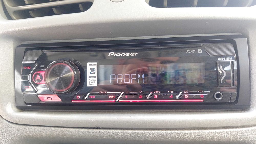 Player auto PIONEER MVH-S320BT, 4 x 50W, Bluetooth, USB