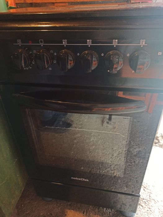 Aragaz NobelTek plita gaz/cuptor electric/aprindere electrica